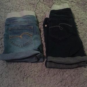 A pair of Justice shorts